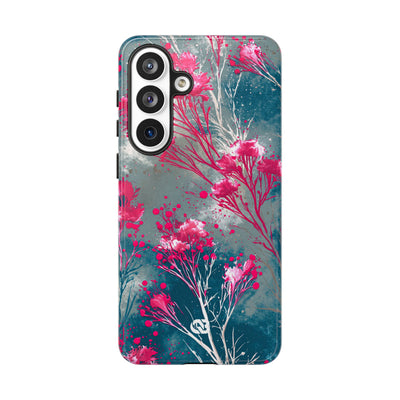 Cyber Blossom · Tough Phone Case for Samsung · Teal