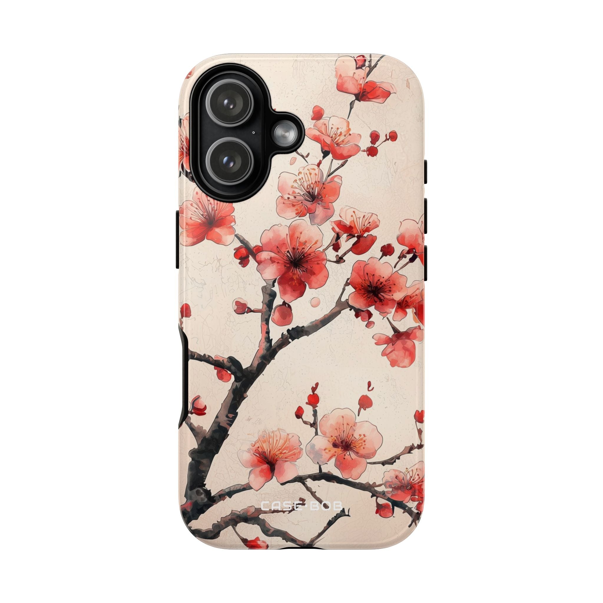 Blossom Shadow iPhone 17 Case - Tough - CASE•BOB