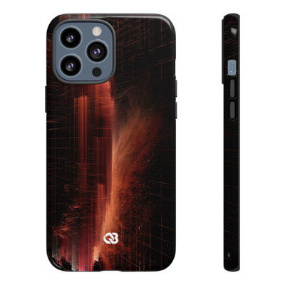 Luminous Monolith · Tough Phone Case for iPhone · Black