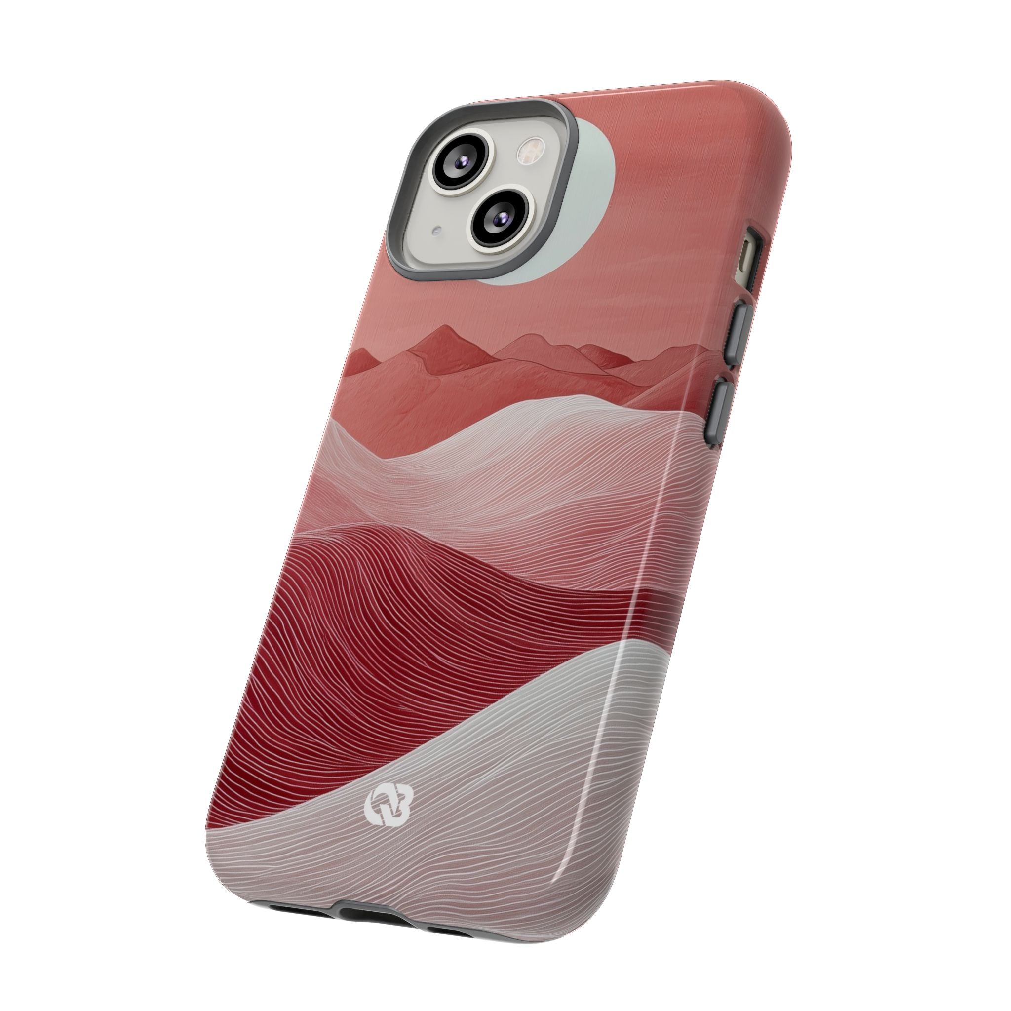 Crimson Dune Horizon · Tough Phone Case for iPhone