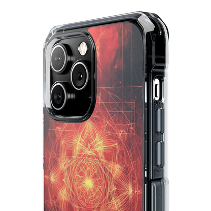 Radiant Mandala iPhone 14 Pro Max Cover - Impact