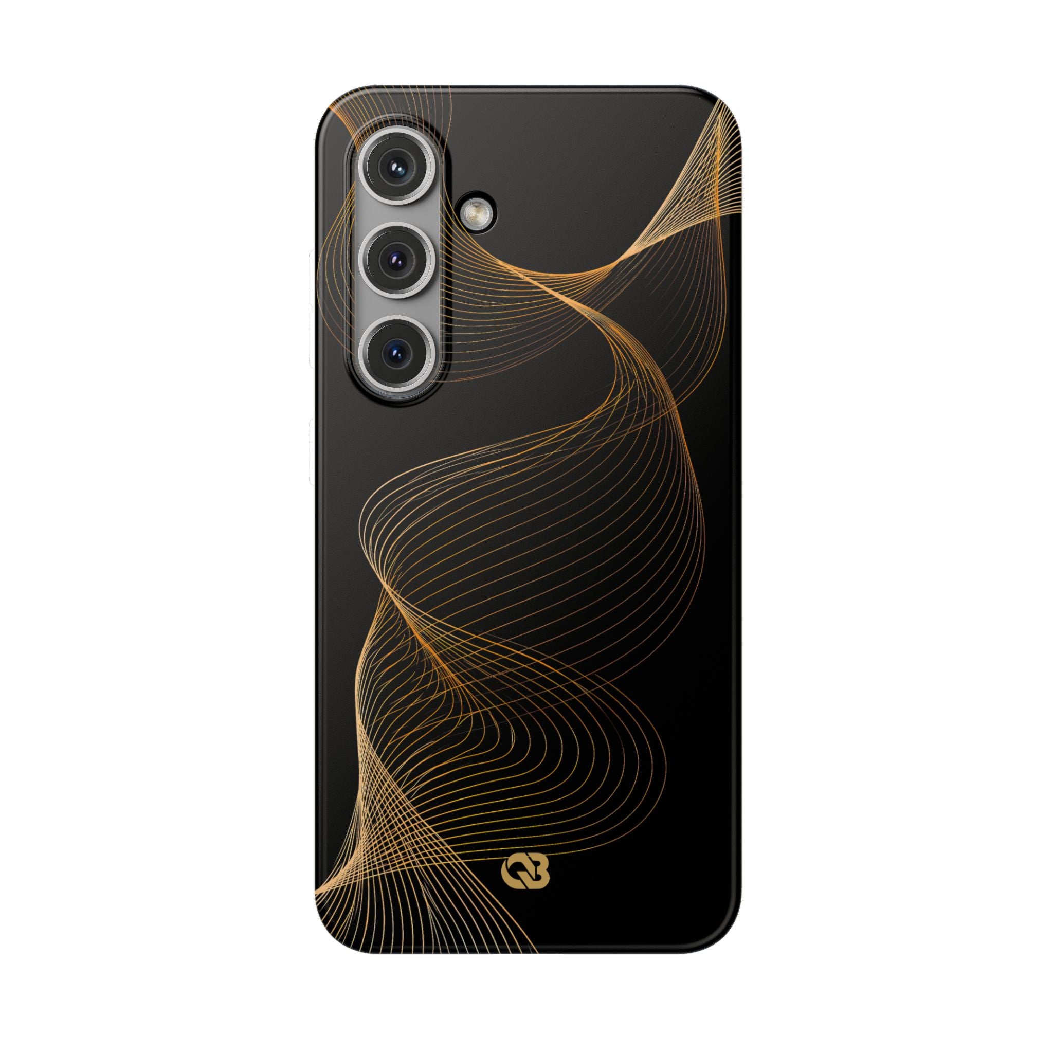 Gold Lite Phone Case for Samsung - Burnished Bronze Helix