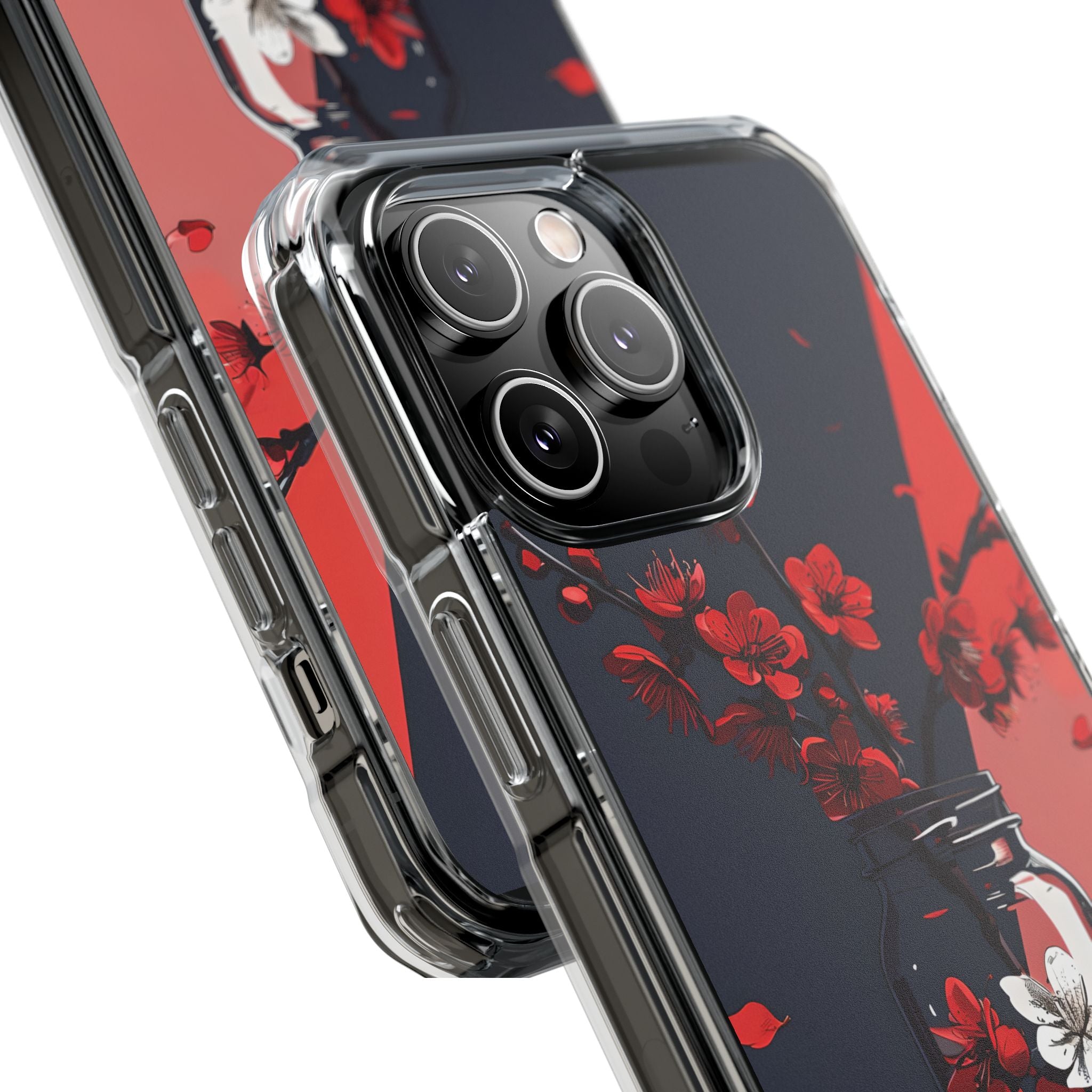 Crimson Blossom Jar · Impact Phone Case for iPhone · Magsafe