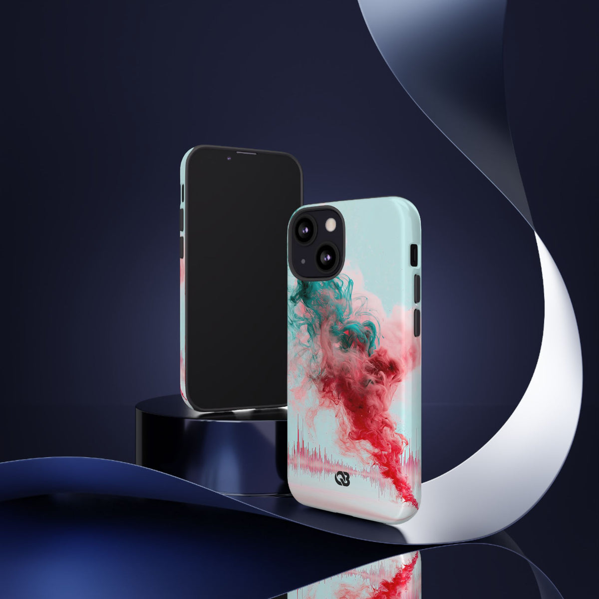 Sonic Bloom · Tough Phone Case for iPhone · Red