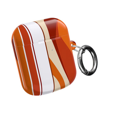 Terracotta Strata · Hard Case for AirPods & AirPods Pro · Orange