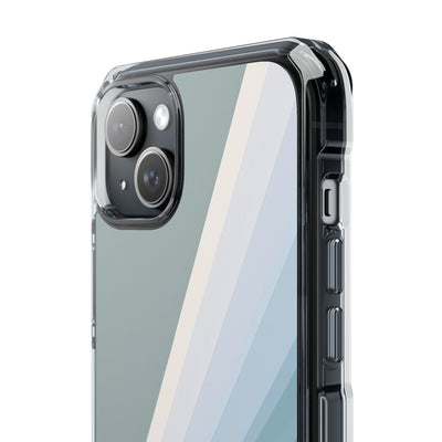 Green Impact MagSafe Phone Case for iPhone - Sage Prism Beam