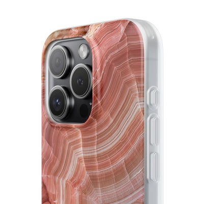 Blushing Rose Strata · Lite Phone Case for iPhone ·  Pink