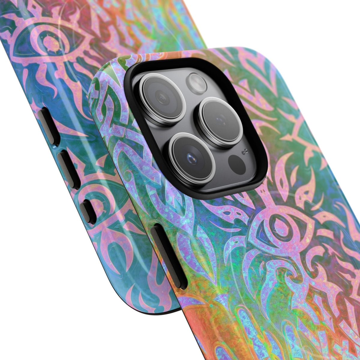 Chromatic Mystic Sigil · Tough 2.0 Magnetic Phone Case for iPhone · Blue