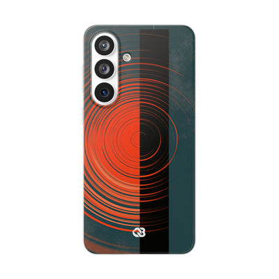 Teal Lite Phone Case for Samsung - Burnt Slate Radial