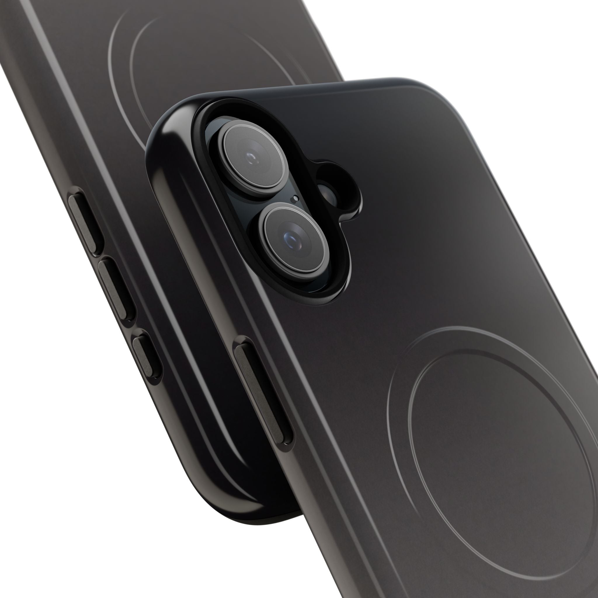 Grey Tough 2.0 Magsafe Phone Case for iPhone - Obsidian Ash Fade