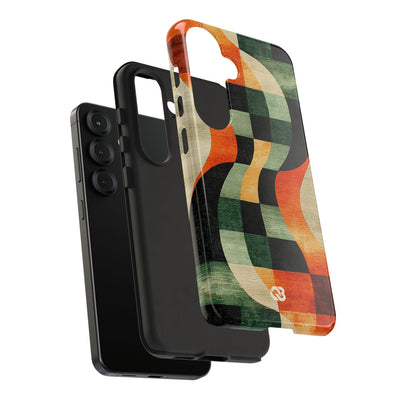 Burnt Orange Curve · Tough Handyhülle für Samsung