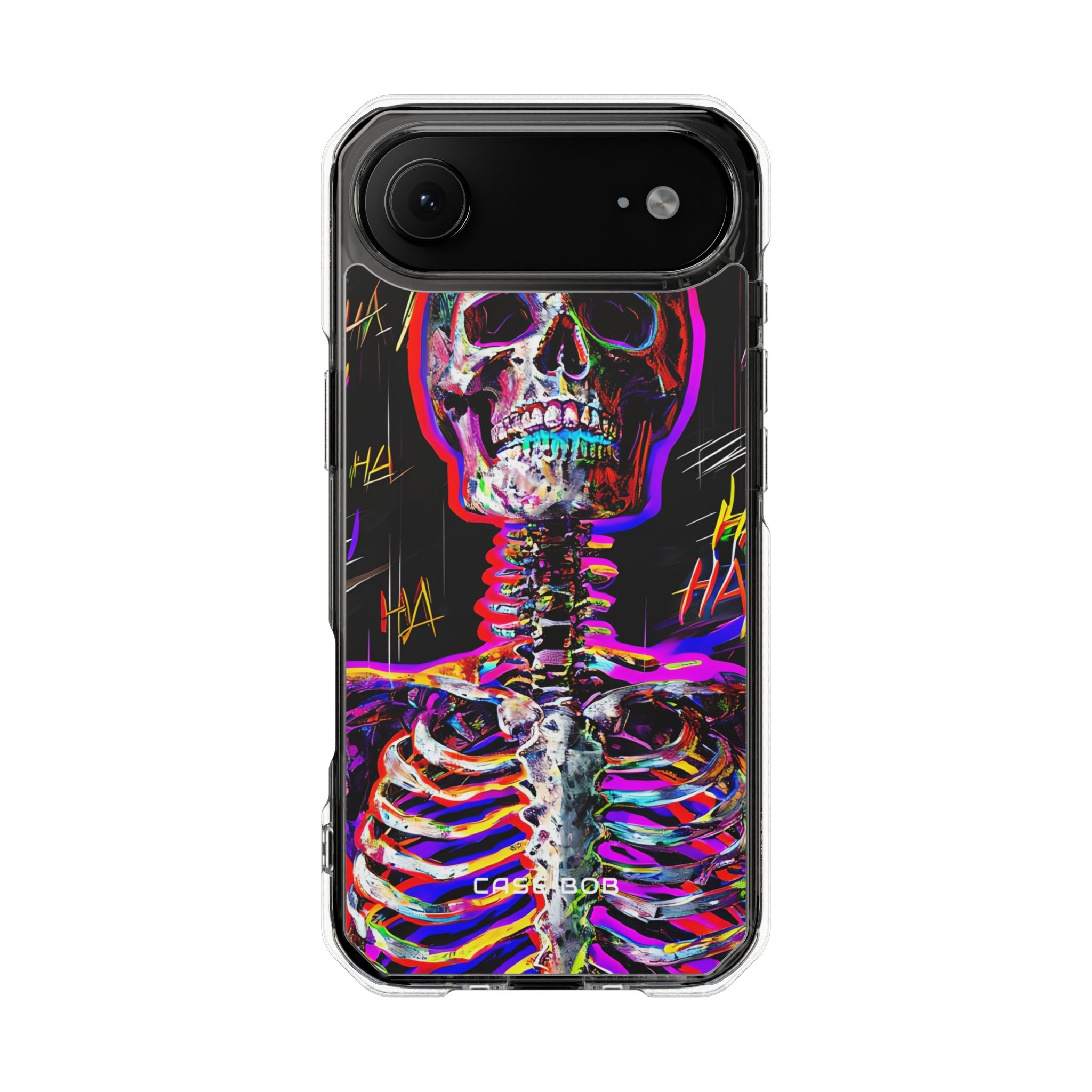 Neon Skelet Chaos iPhone 17 Air Case - Impact