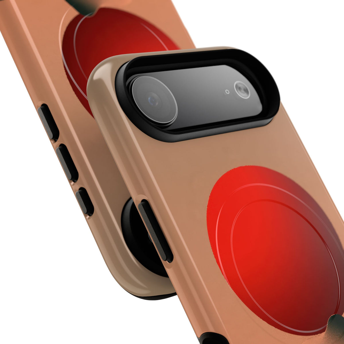 Crimson Sol Ridge · Tough 2.0 Magnetic Phone Case for iPhone · Red