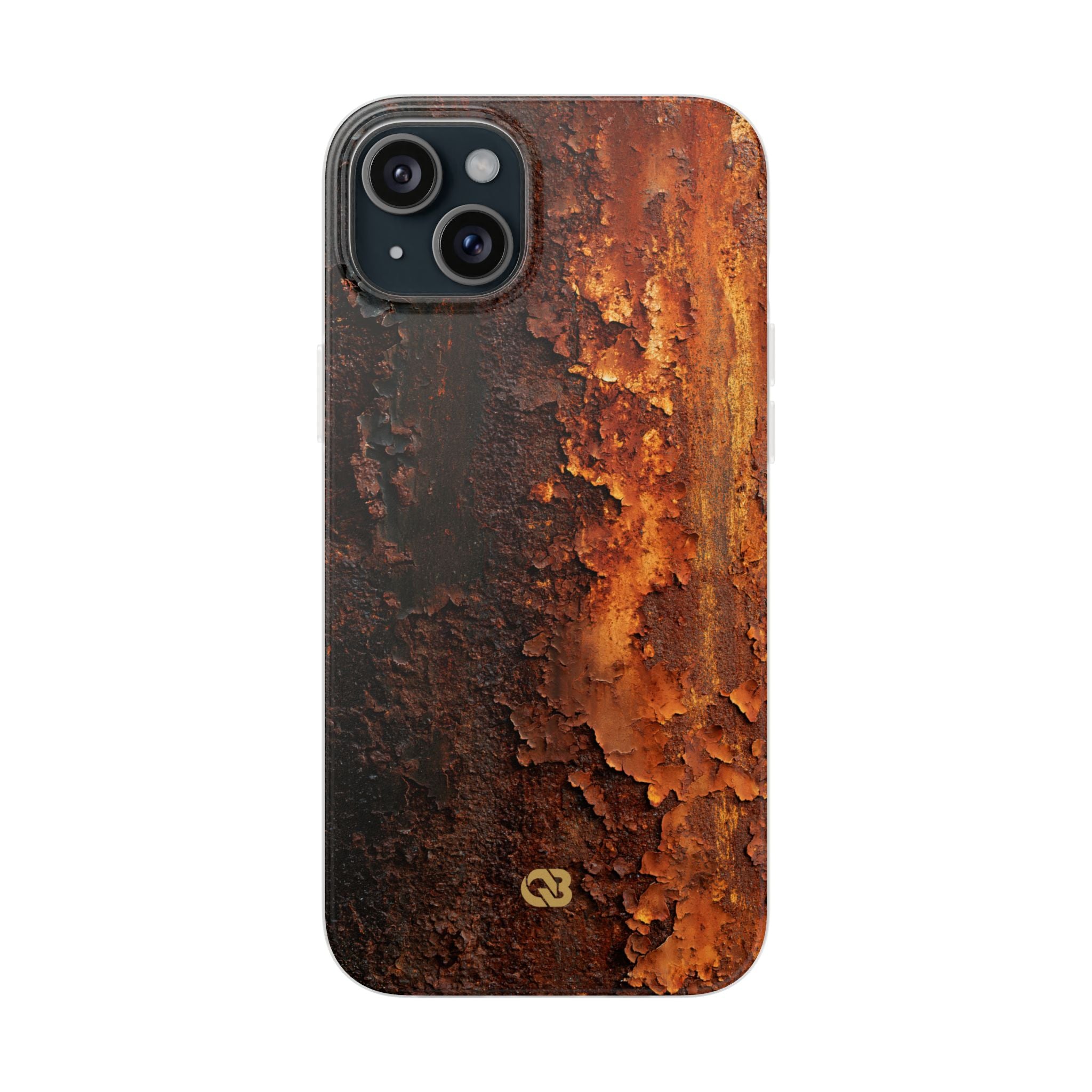 Orange Lite Phone Case for iPhone - Oxidized Iron Crust