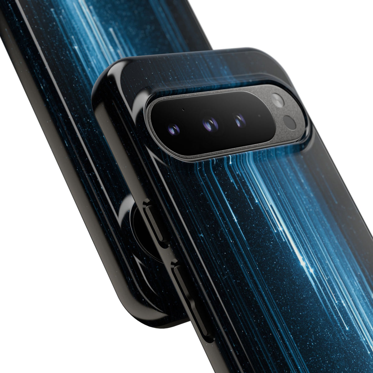 Nocturnal Cascade · Tough Phone Case for Pixel ·  Black