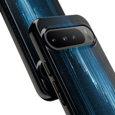 Nocturnal Cascade · Tough Phone Case for Pixel ·  Black