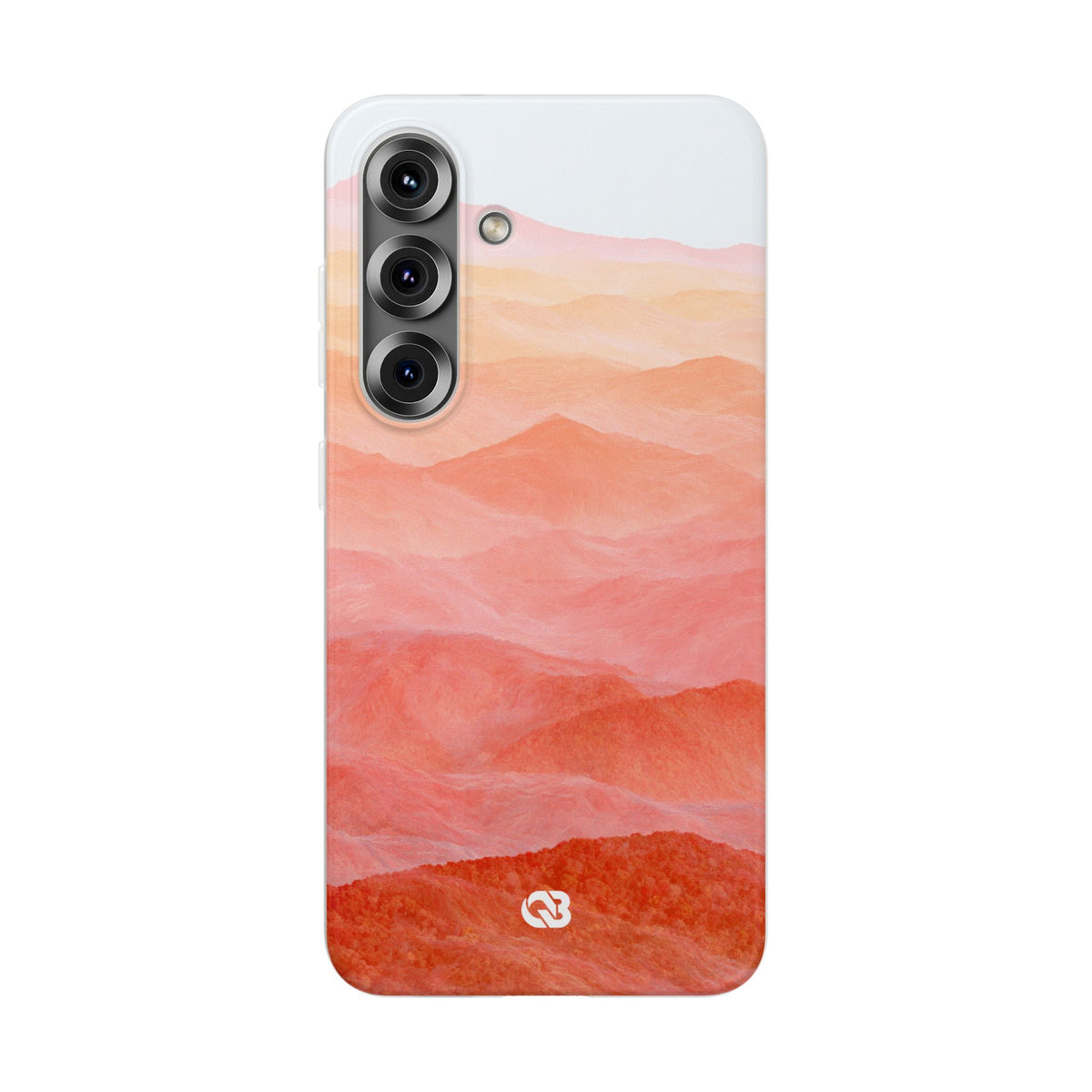 Alpenglow Ridge Vista · Lite Phone Case for Samsung · Orange