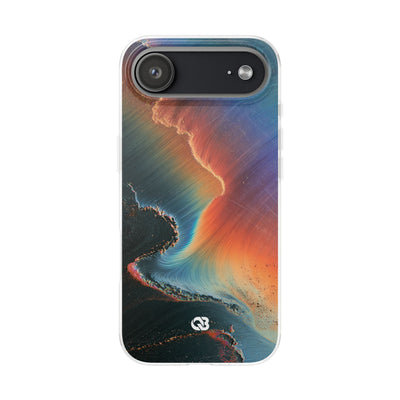 Prismatic Aura Shift · Lite Phone Case for iPhone ·  Blue