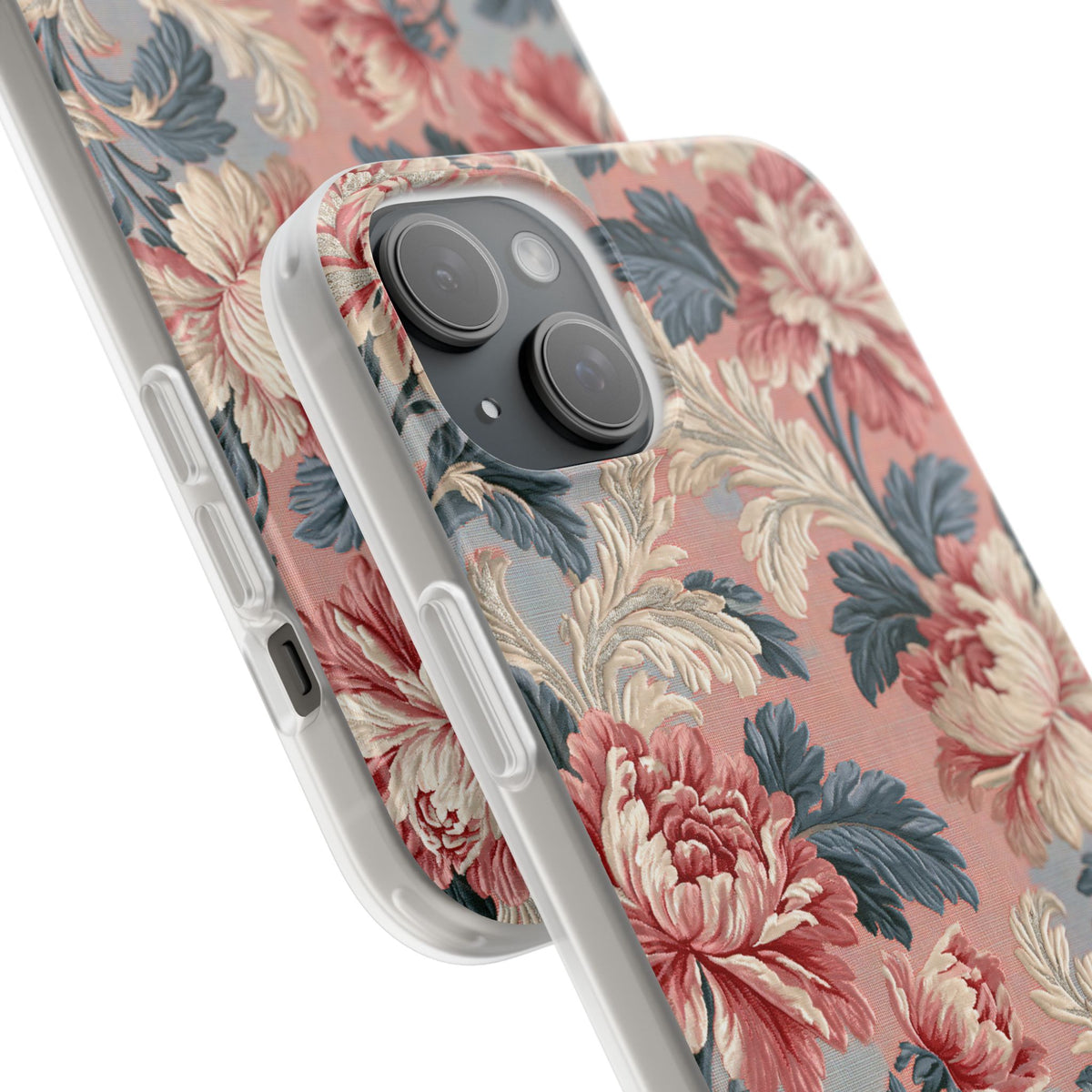 Blush Peony Jacquard · Lite Phone Case for iPhone ·  Pink