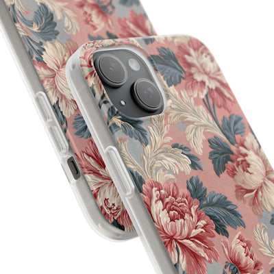 Blush Peony Jacquard · Lite Phone Case for iPhone ·  Pink