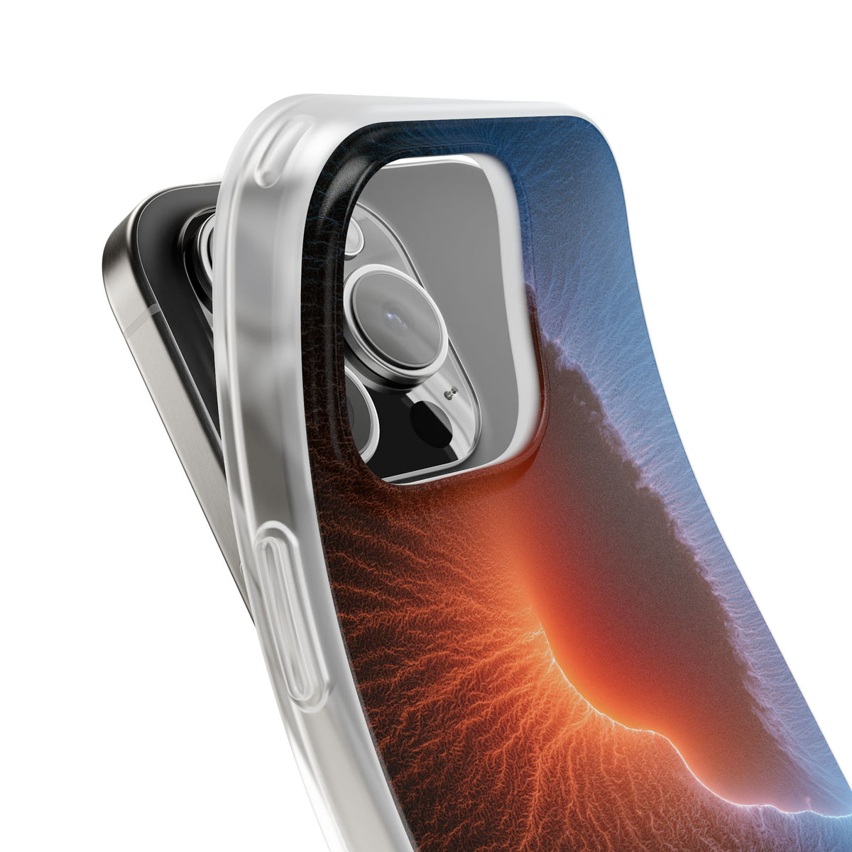 Thermal Aura Pulse · Lite Phone Case for iPhone ·  Blue
