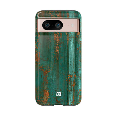 Oxidized Verdigris · Tough Phone Case for Pixel ·  Teal