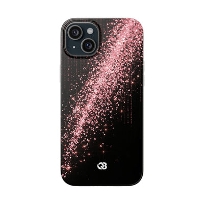 Rose Digital Cascade · Lite Phone Case for iPhone ·  Pink