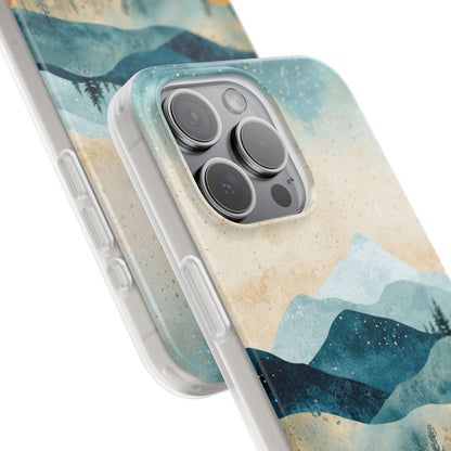 Moonlit Mountains iPhone 15 Pro Max Case - Soft
