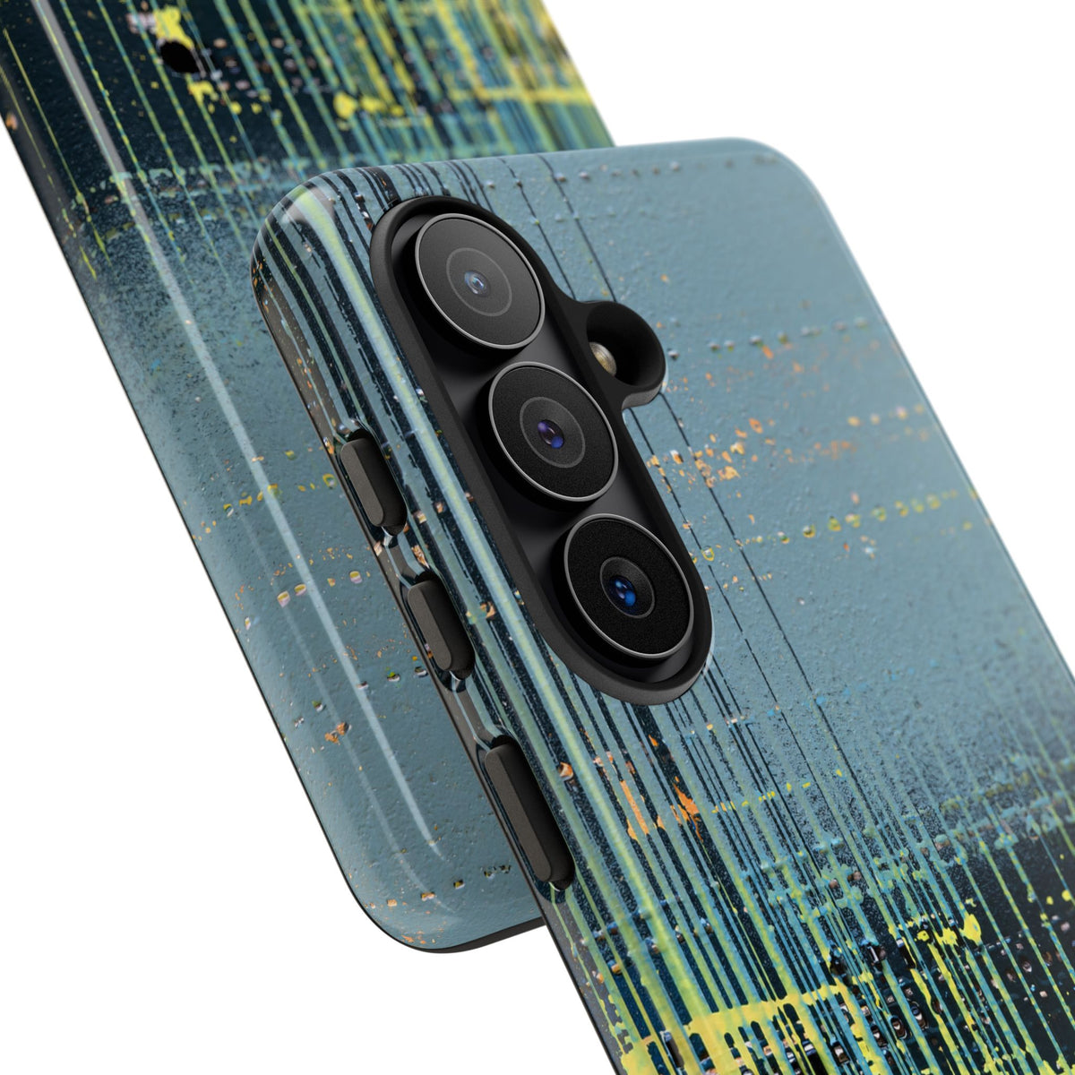 Acid Raster Circuit · Tough Phone Case for Samsung · Teal