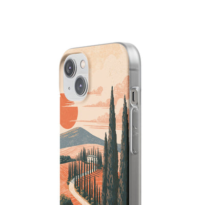 Orange Lite Phone Case for iPhone - Terracotta Ridge Trail