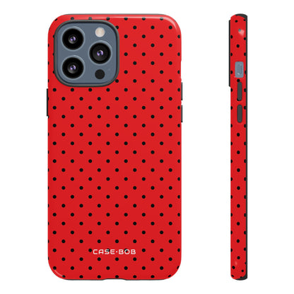 Crimson Punktmatrix iPhone 13 Pro Max Case - Tough
