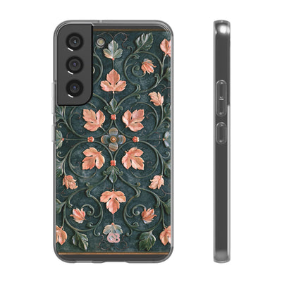 Florentine Rose Arabesque · Lite Phone Case for Samsung · Green