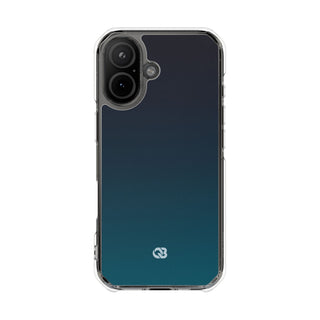 Teal Impact MagSafe Phone Case for iPhone - Abyss Teal Haze