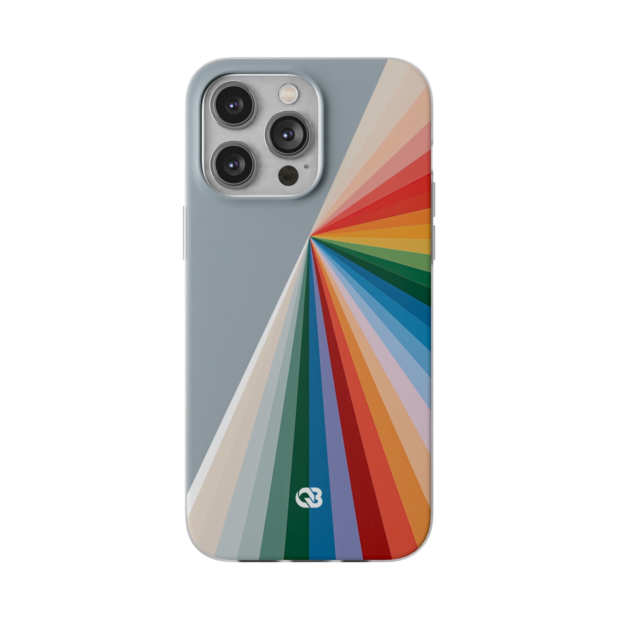 Grey Lite Phone Case for iPhone - Slate Prism Burst