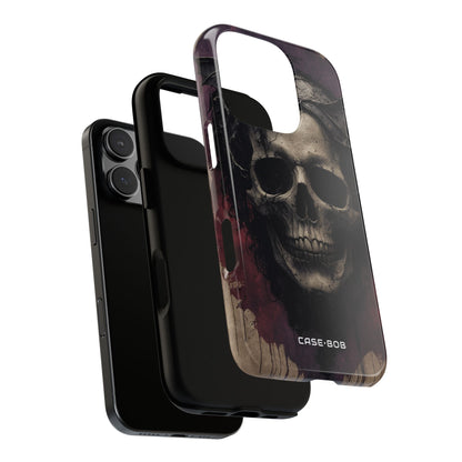 Skull Nocturne iPhone 16 Pro Case - Tough