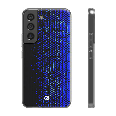 Cobalt Hex Dispersion · Lite Phone Case for Samsung · Blue