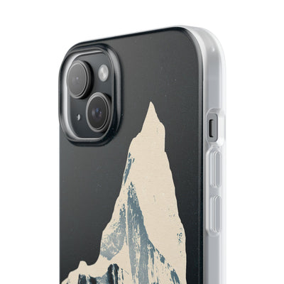 Blue Lite Phone Case for iPhone - Frozen Navy Monolith