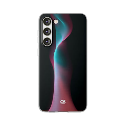 Neon Pixel Flow · Lite Phone Case for Samsung · Black