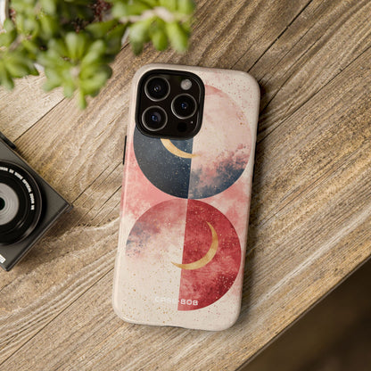 Kultainen kaarisilmukka iPhone 16 Pro Max -kovaus - Tough