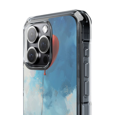 Crimson Heart Sky · Impact Phone Case for iPhone · Magsafe