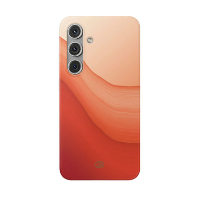 Terracotta Flow · Lite Phone Case for Samsung · Orange