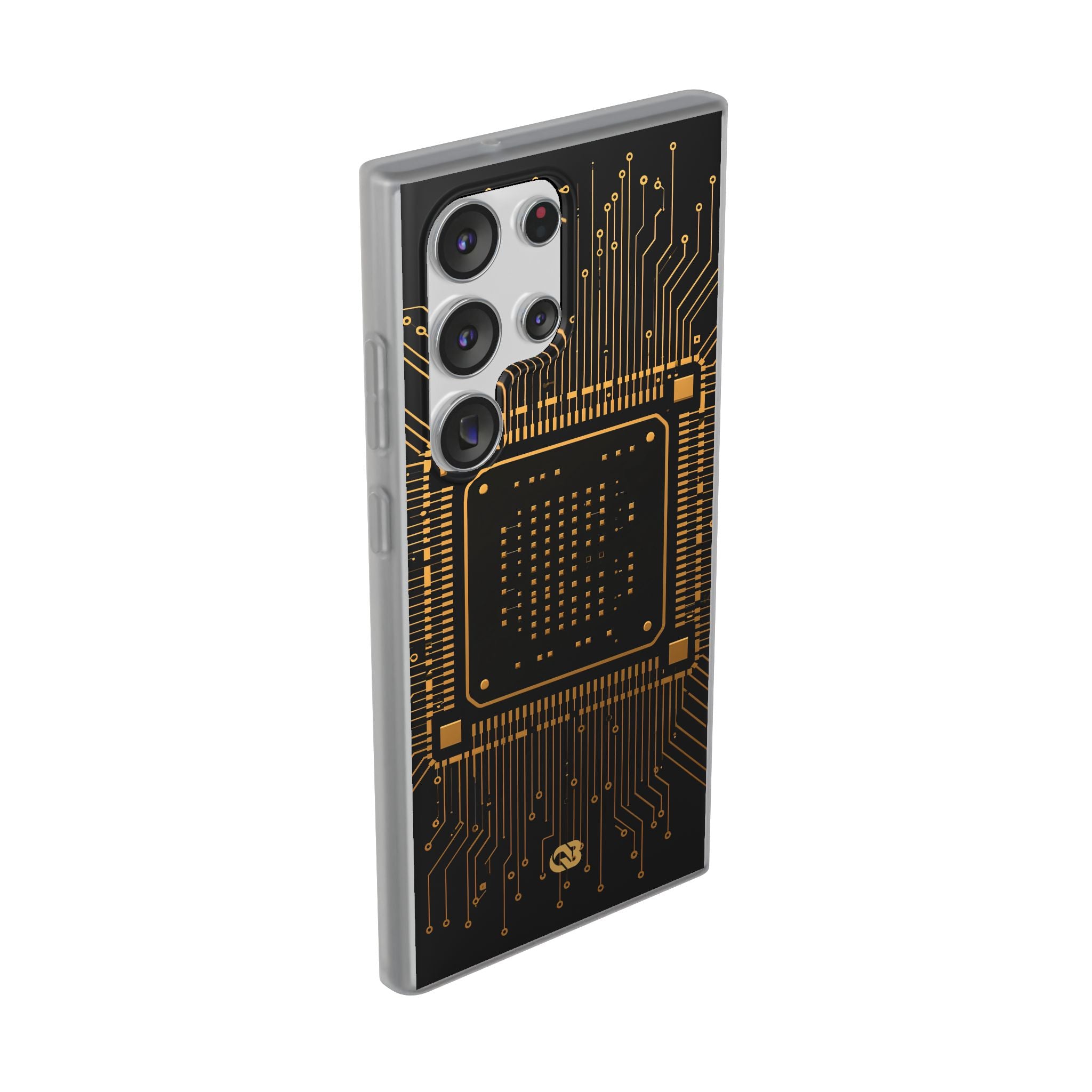 Gold Lite Phone Case for Samsung - Cyber Gold Processor