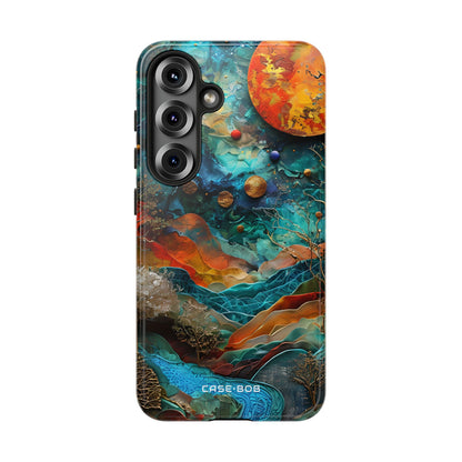 Celestial Ember Samsung S25 Case - Tough