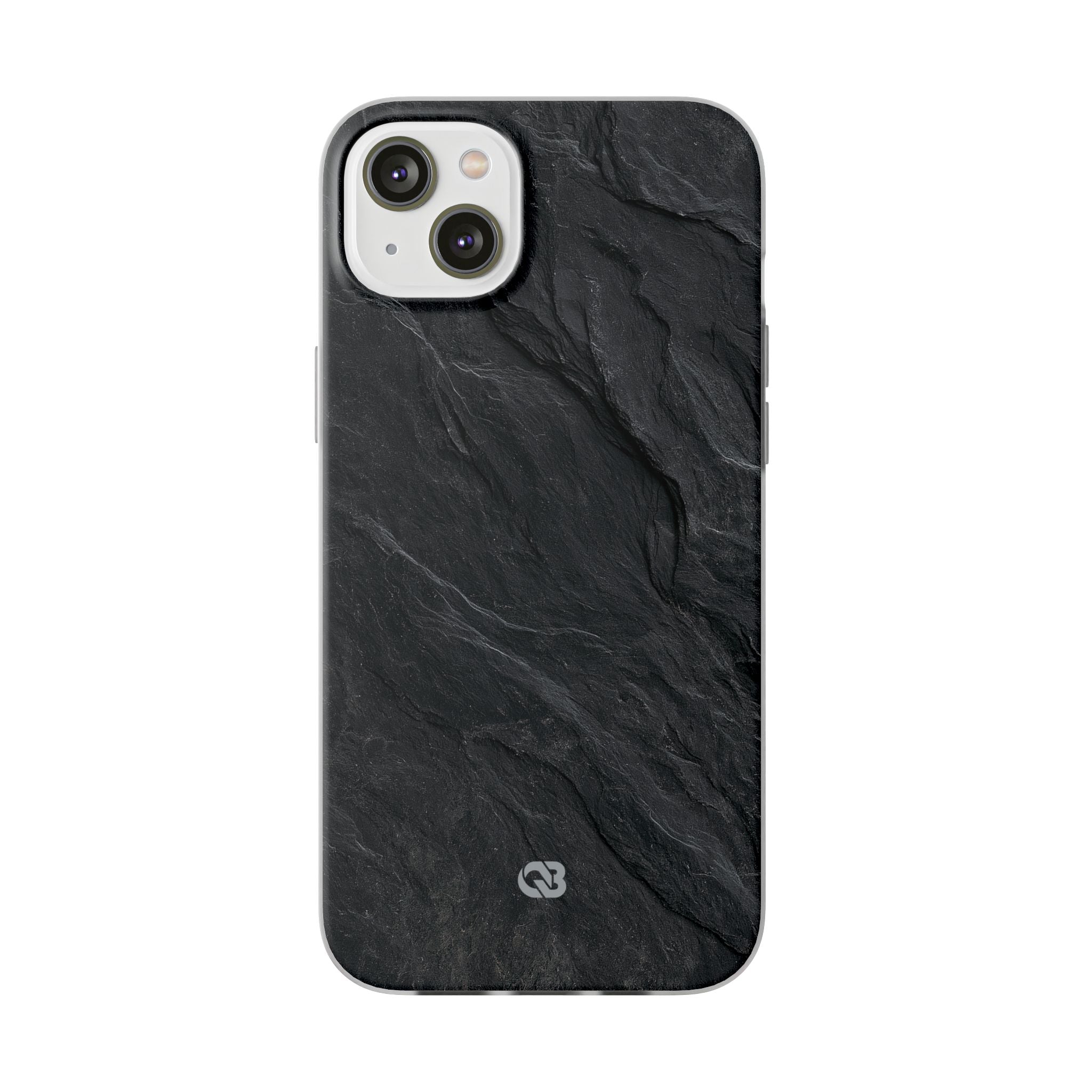 Black Lite Phone Case for iPhone - Midnight Slate Ridge