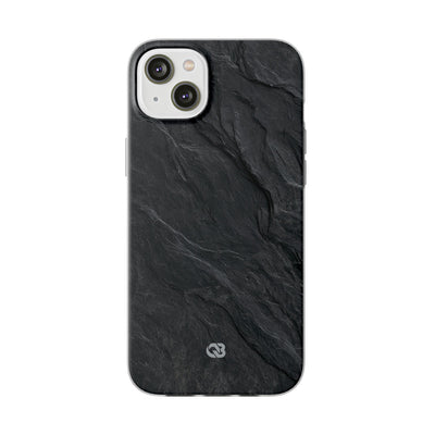 Black Lite Phone Case for iPhone - Midnight Slate Ridge