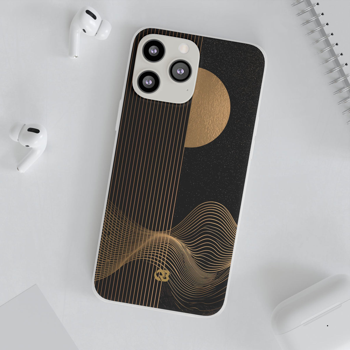 Celestial Horizon · Lite Phone Case for iPhone ·  Black