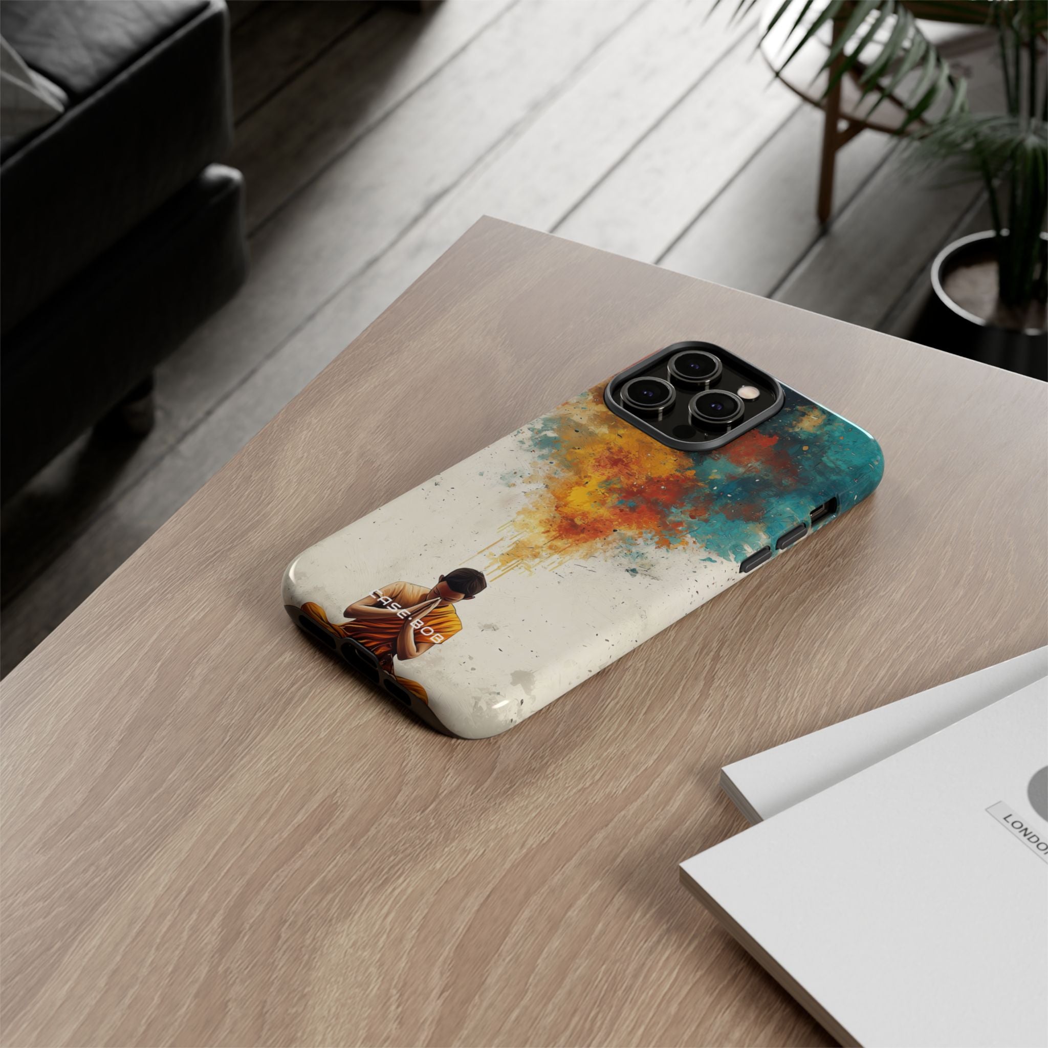 Meditative Glow iPhone 14 Pro Max Case - Tough