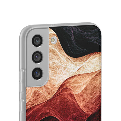 Ember Wave Dispersion · Lite Phone Case for Samsung · Red