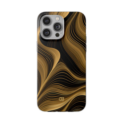 Gold Lite Phone Case for iPhone - Molten Copper Strands