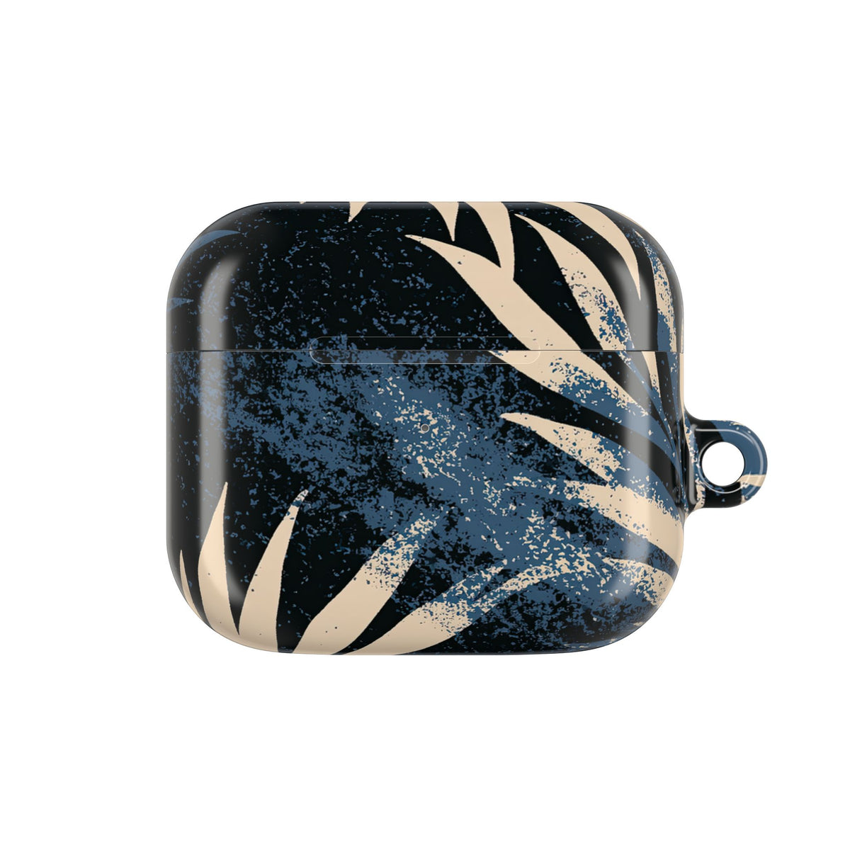 Indigo Palm Horizon · Hard Case for AirPods & AirPods Pro · Blue